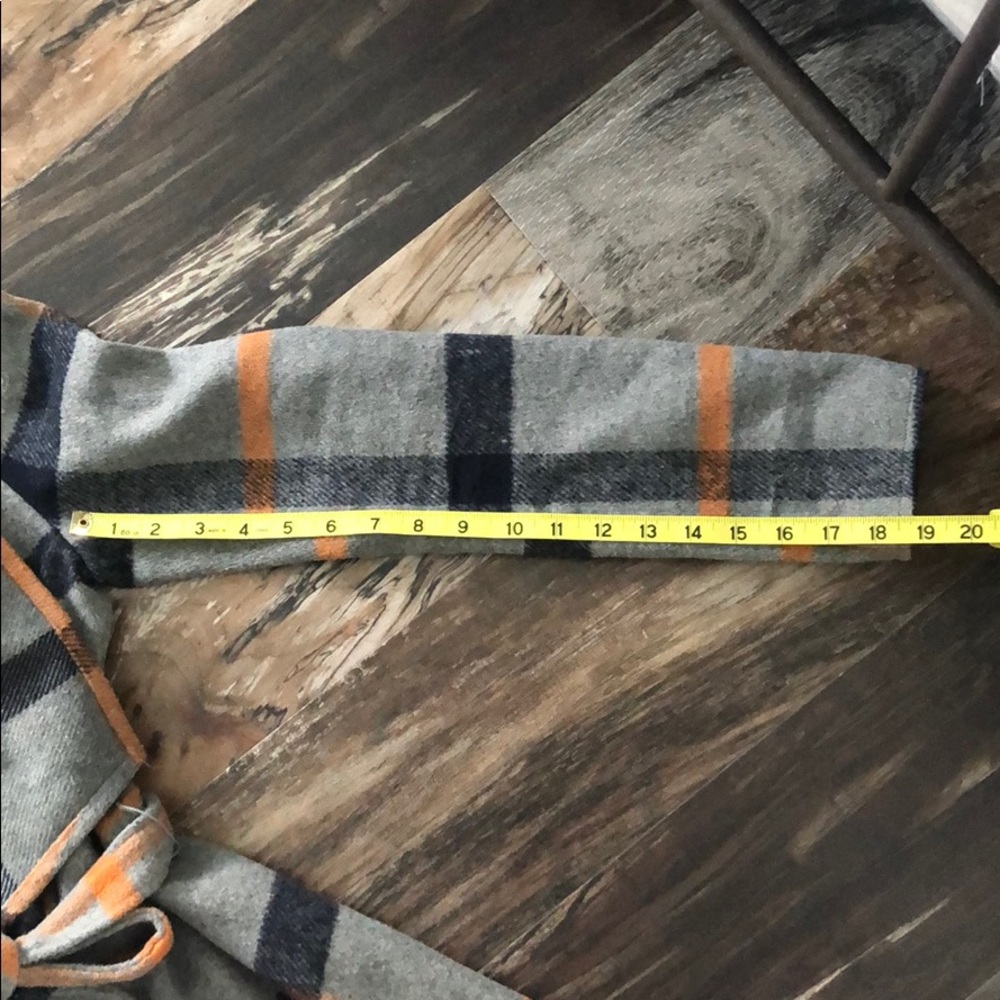 Favlux ~ Grey Plaid Jacket ~ Size S - Picture 6 of 7